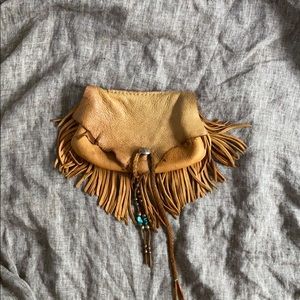 Three Arrows Leather hip pouch/ belt pouch/ Fanny